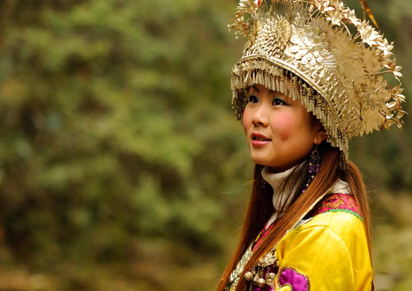 V Zhangjiajie máte možnost poznat místní tradice i kroje